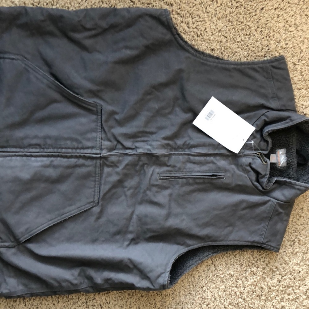NWT Wasatch Outdoors Men's Sherpa Lined Work Vest